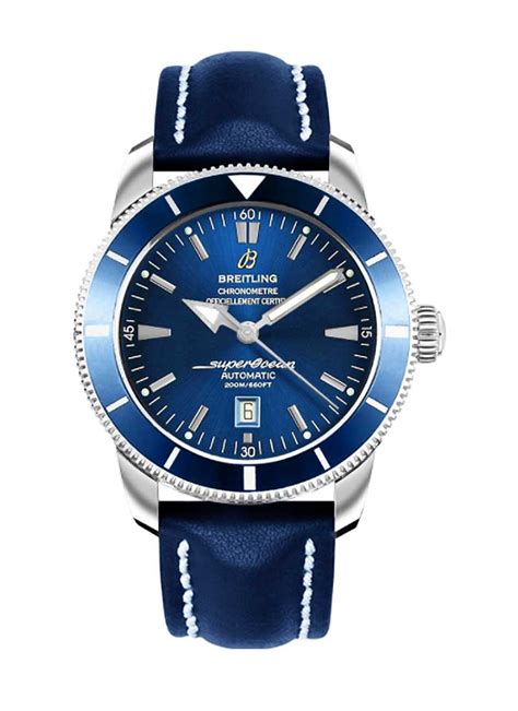 breitling superocean steelfish leather strap|breitling superocean watch price.